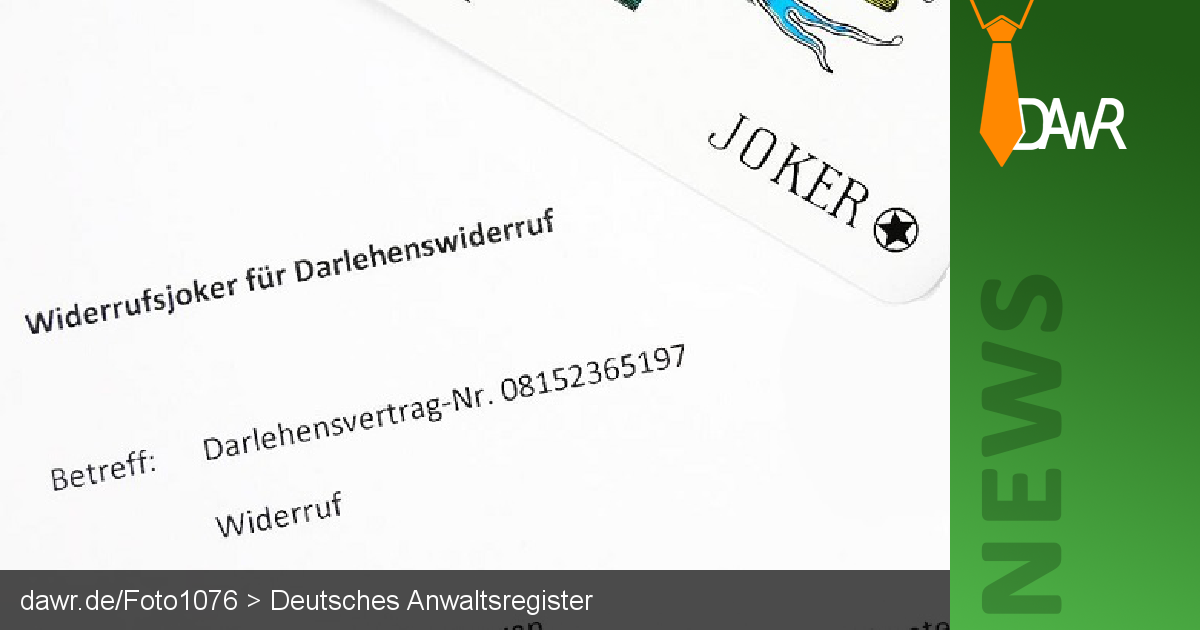 Dawr Ewige Widerrufsrecht Darlehen Der Sparkassen Und Ing Diba Aus 11 15 Haufig Heute Noch Widerrufbar Deutsches Anwaltsregister