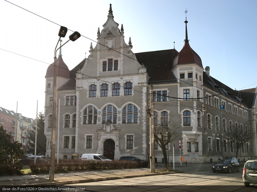 Dieses Foto zeigt das Gebäude, in dem das Amtsgericht Köpenick seinen Sitz hat.