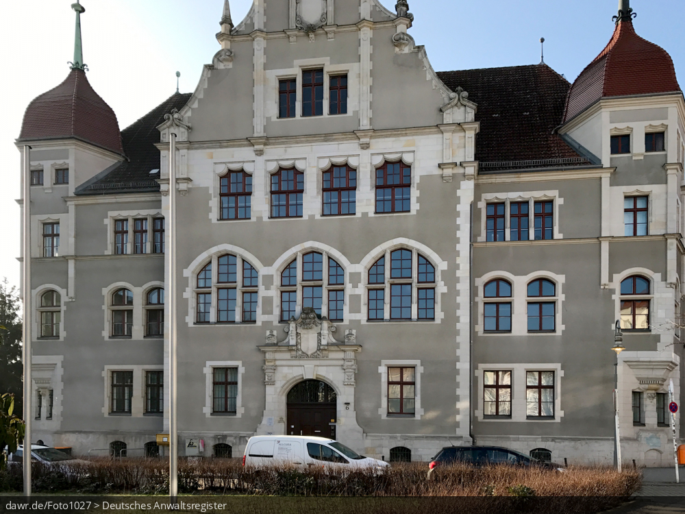 Dieses Foto zeigt das Gebäude, in dem das Amtsgericht Köpenick seinen Sitz hat.